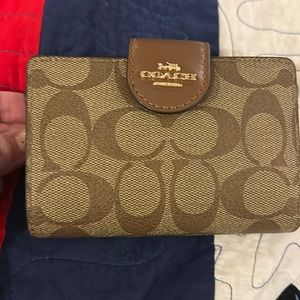 Brown Coach wallet